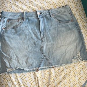 American Eagle Jean Skirt
